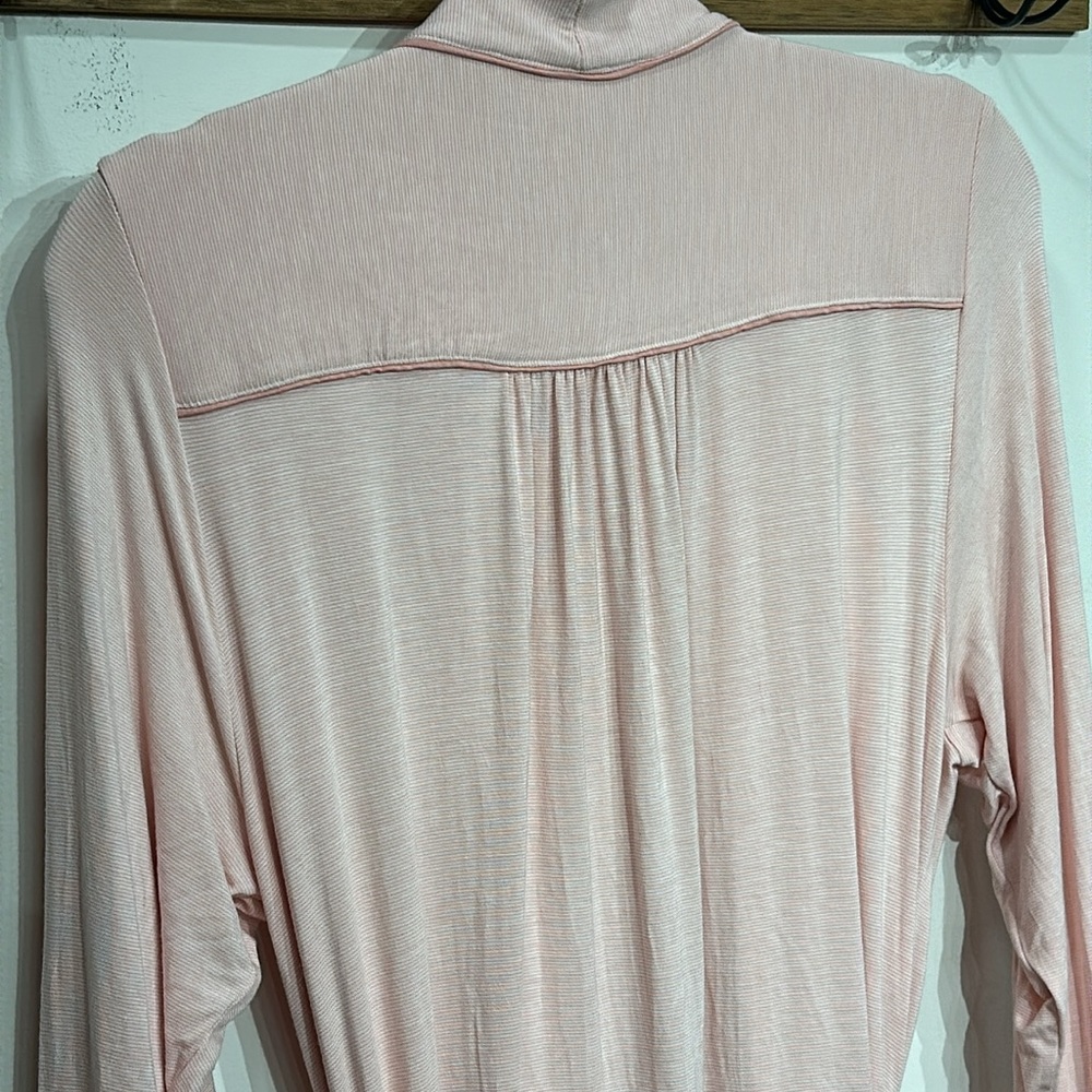 UGG Aldridge Mini-Striped Knit Wrap Robe - Picture 9 of 16